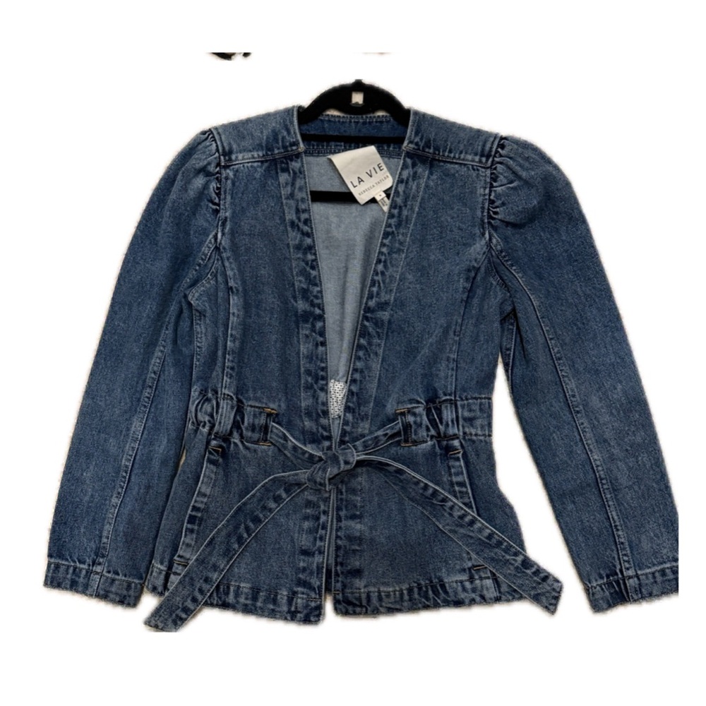 La Vie Rebecca Taylor denim jacket – size Small.
